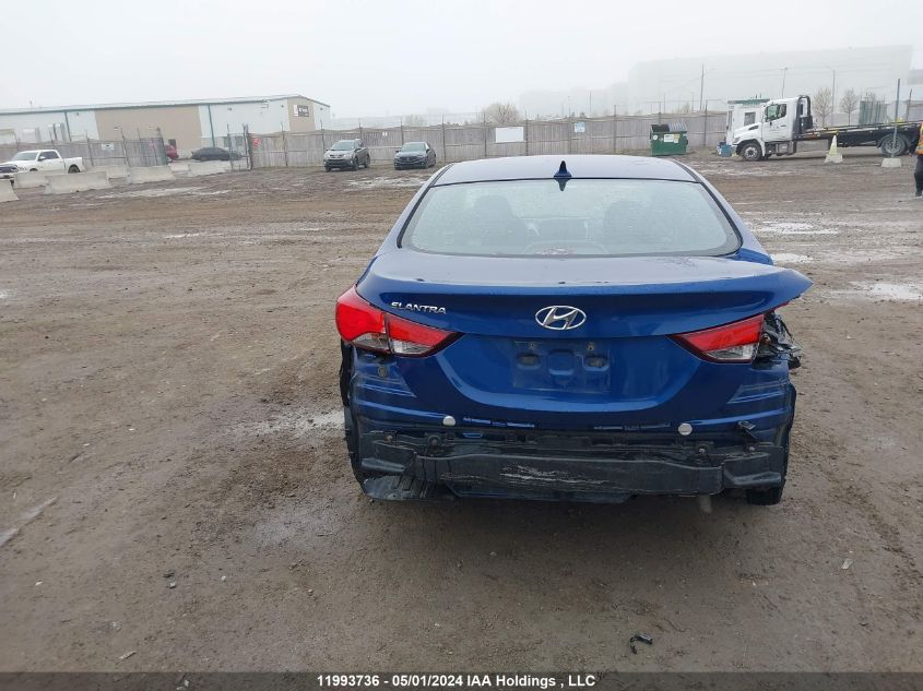 2015 Hyundai Elantra Se/Sport/Limited VIN: 5NPDH4AEXFH591977 Lot: 11993736