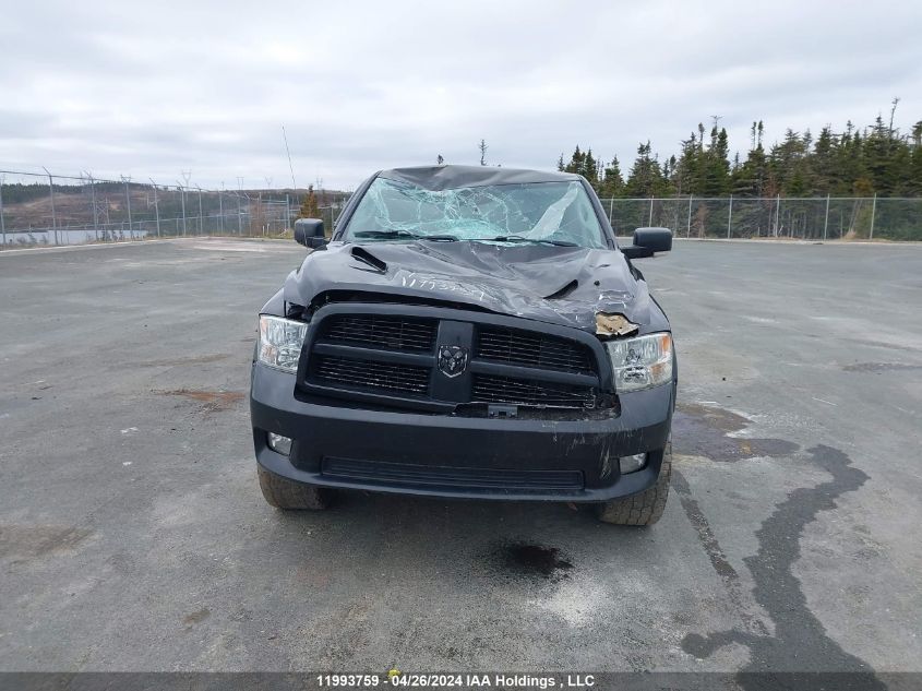 2012 Ram 1500 Sport VIN: 1C6RD7MTXCS322296 Lot: 11993759