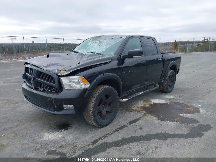 2012 Ram 1500 Sport VIN: 1C6RD7MTXCS322296 Lot: 11993759