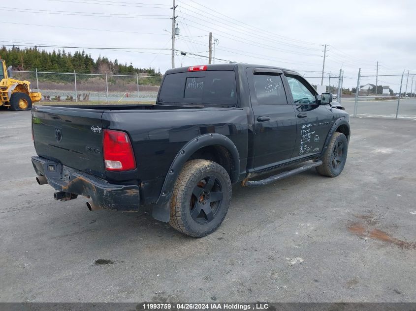 2012 Ram 1500 Sport VIN: 1C6RD7MTXCS322296 Lot: 11993759