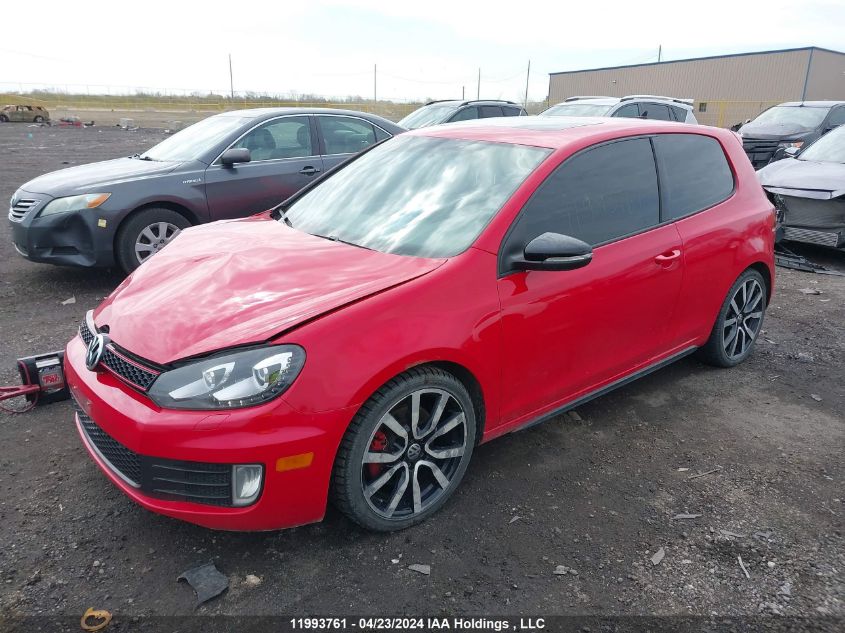 2012 Volkswagen Gti VIN: WVWEV7AJ1CW135061 Lot: 11993761