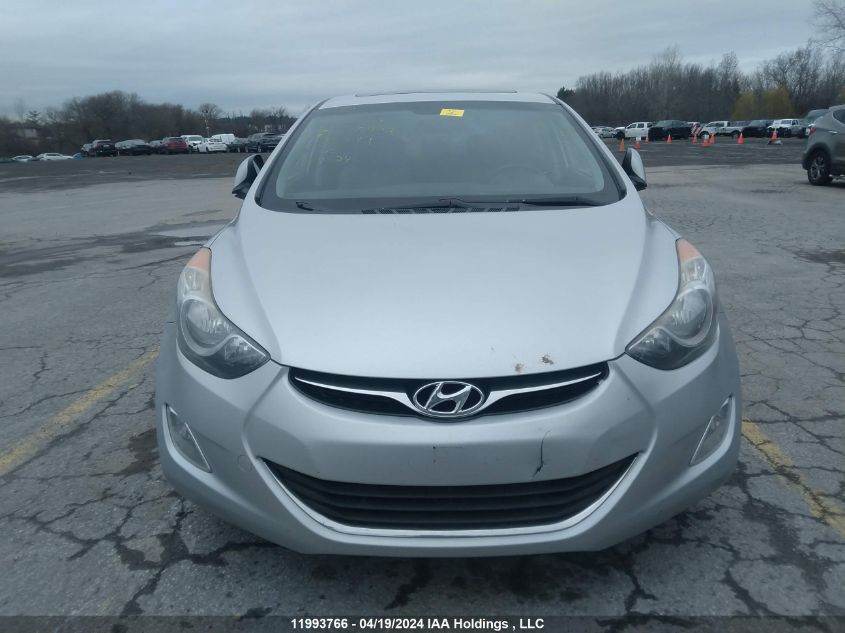 2013 Hyundai Elantra Gls/Limited VIN: 5NPDH4AEXDH358999 Lot: 11993766