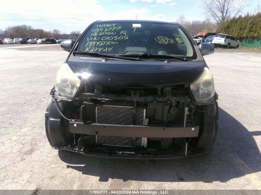 2012 Scion Iq VIN: JTNJJXB0XCJ010505 Lot: 11993777