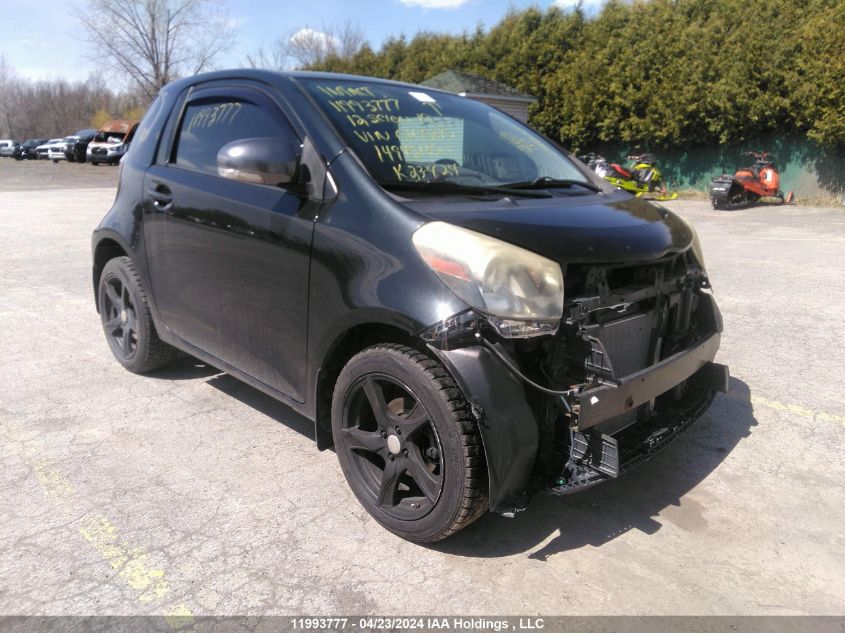 2012 Scion Iq VIN: JTNJJXB0XCJ010505 Lot: 11993777