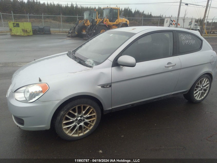 2010 Hyundai Accent Se VIN: KMHCN3BC1AU175449 Lot: 11993787