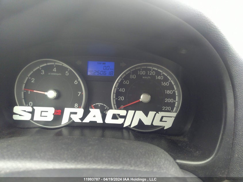 2010 Hyundai Accent Se VIN: KMHCN3BC1AU175449 Lot: 11993787