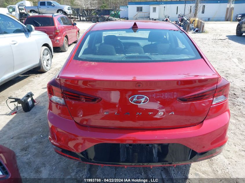 2019 Hyundai Elantra VIN: KMHD84LF8KU861323 Lot: 11993788