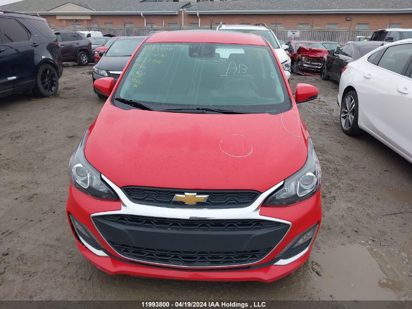 2021 Chevrolet Spark 2Lt VIN: KL8CF6SA5MC222440 Lot: 11993800