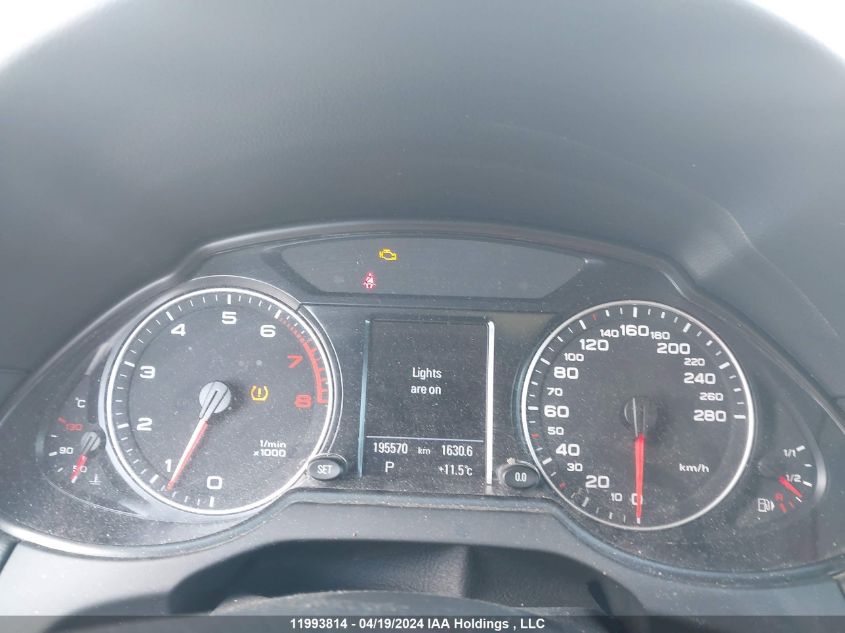 2010 Audi Q5 VIN: WA1LKCFP4AA076291 Lot: 11993814