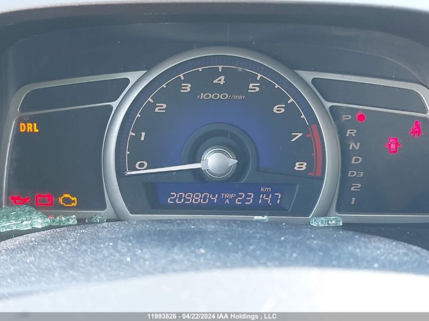 2010 Honda Civic Sdn VIN: 2HGFA1F63AH016457 Lot: 11993826