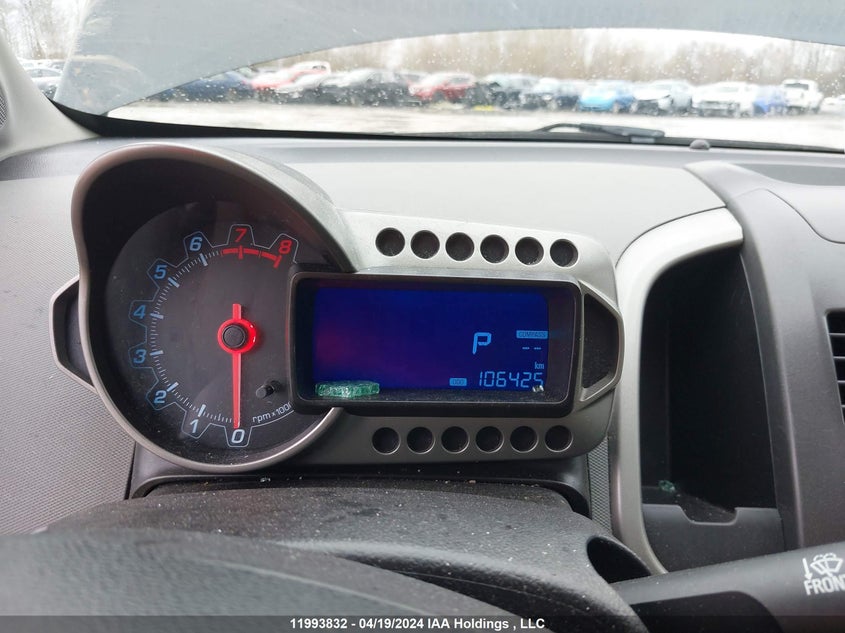 2015 Chevrolet Sonic VIN: 1G1JC6SH4F4155775 Lot: 11993832