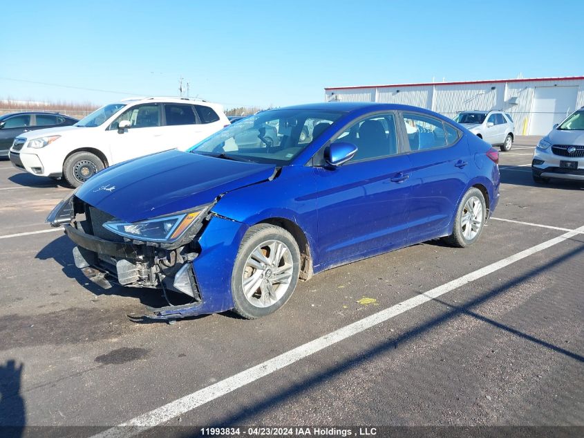 2019 Hyundai Elantra Preferred VIN: KMHD84LF6KU775542 Lot: 11993834