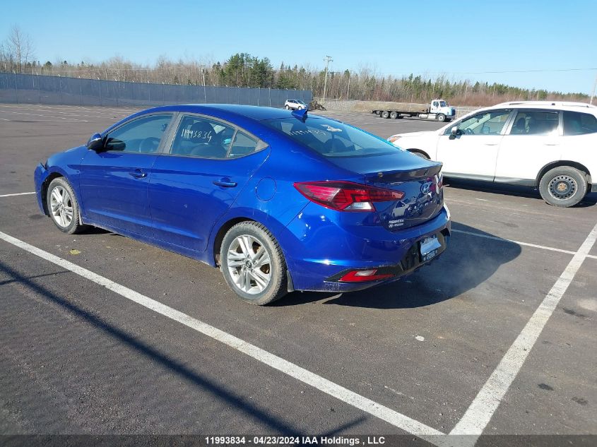 2019 Hyundai Elantra Preferred VIN: KMHD84LF6KU775542 Lot: 11993834