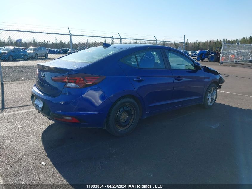 2019 Hyundai Elantra Preferred VIN: KMHD84LF6KU775542 Lot: 11993834