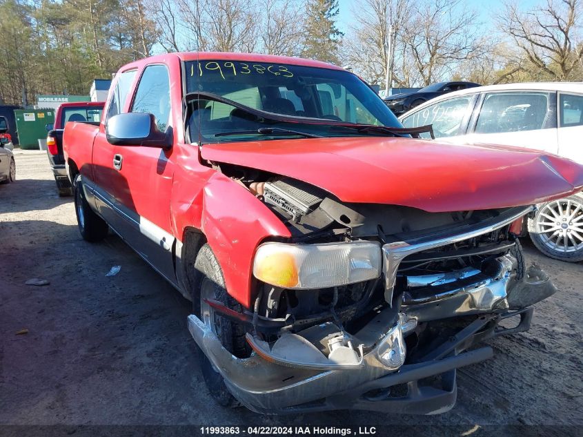 2002 GMC Sierra 1500 VIN: 2GTEC19V821291243 Lot: 11993863