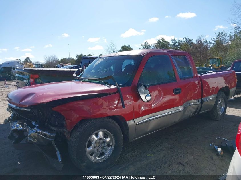 2002 GMC Sierra 1500 VIN: 2GTEC19V821291243 Lot: 11993863