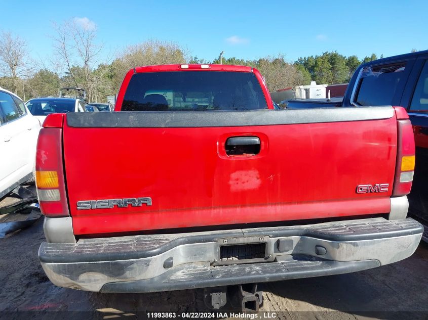 2002 GMC Sierra 1500 VIN: 2GTEC19V821291243 Lot: 11993863