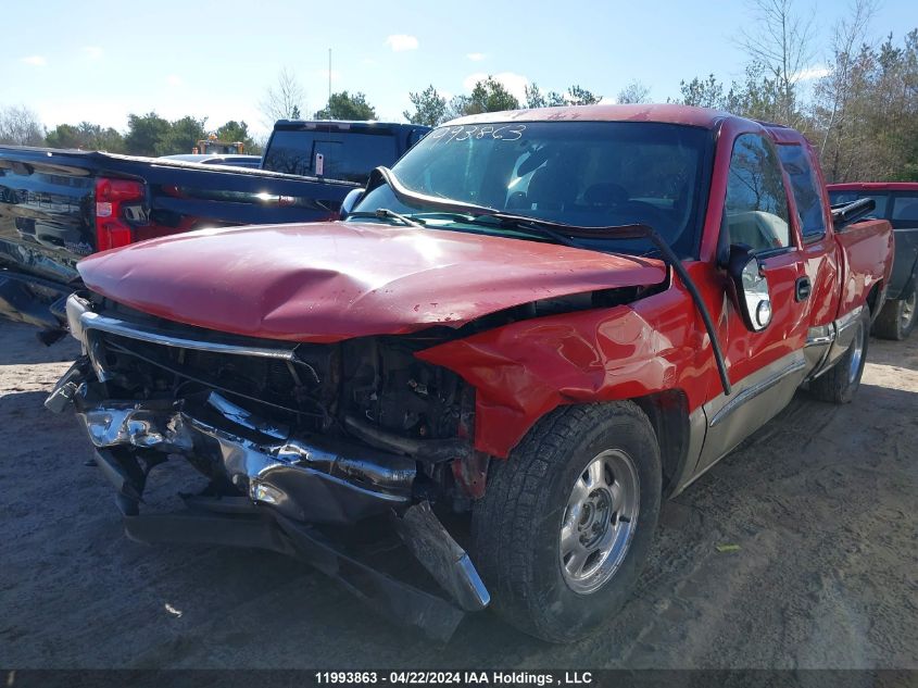 2002 GMC Sierra 1500 VIN: 2GTEC19V821291243 Lot: 11993863