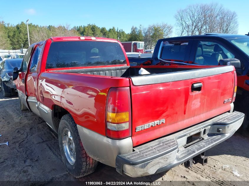 2002 GMC Sierra 1500 VIN: 2GTEC19V821291243 Lot: 11993863