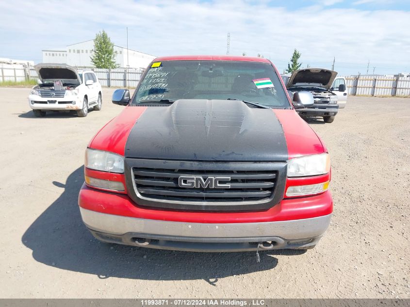 2001 GMC Sierra 1500 VIN: 2GTEK19T211310594 Lot: 11993871