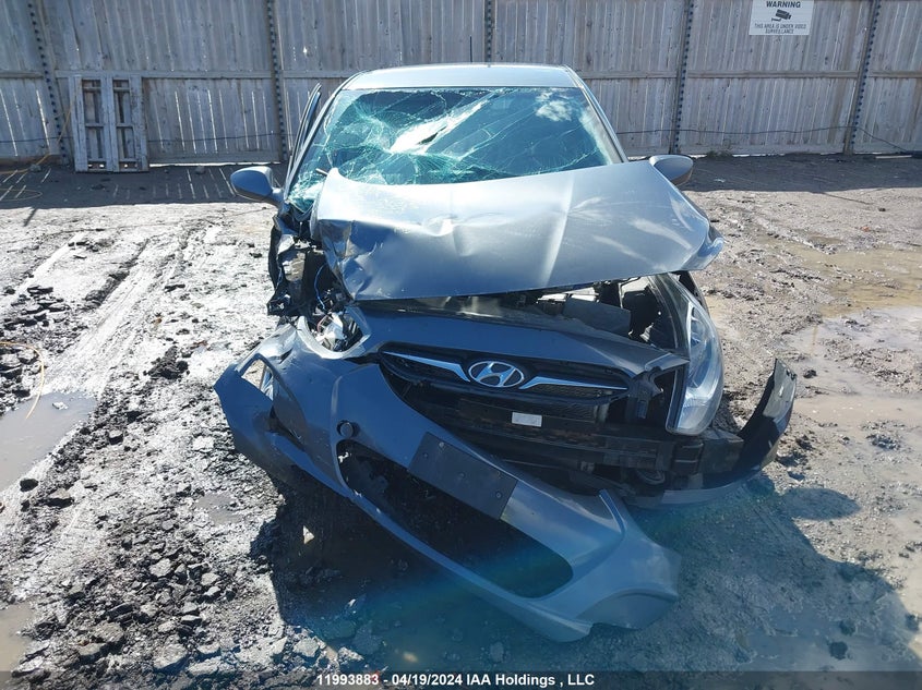 2012 Hyundai Accent Gls/Gs VIN: KMHCT5AE4CU038593 Lot: 11993883