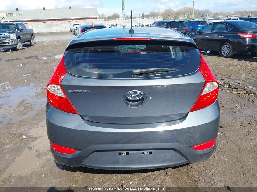2012 Hyundai Accent Gls/Gs VIN: KMHCT5AE4CU038593 Lot: 11993883