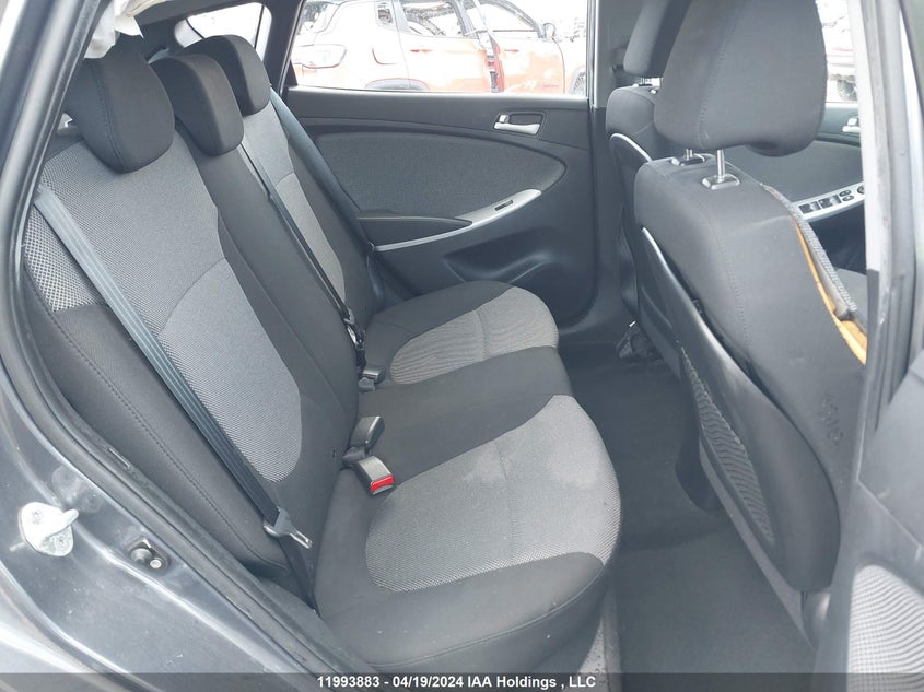 2012 Hyundai Accent Gls/Gs VIN: KMHCT5AE4CU038593 Lot: 11993883