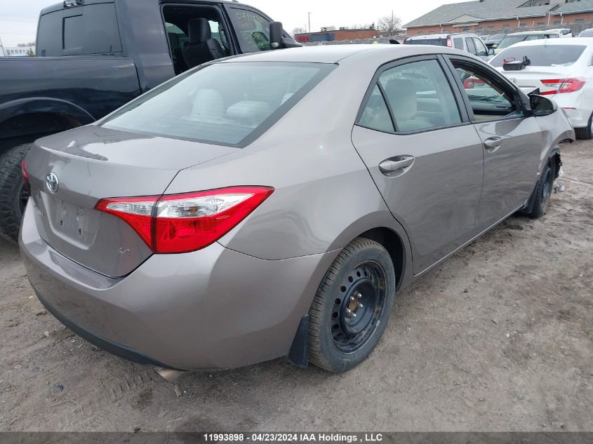 2014 Toyota Corolla L/Le/Le Pls/Prm/S/S Pls VIN: 2T1BURHE8EC106386 Lot: 11993898