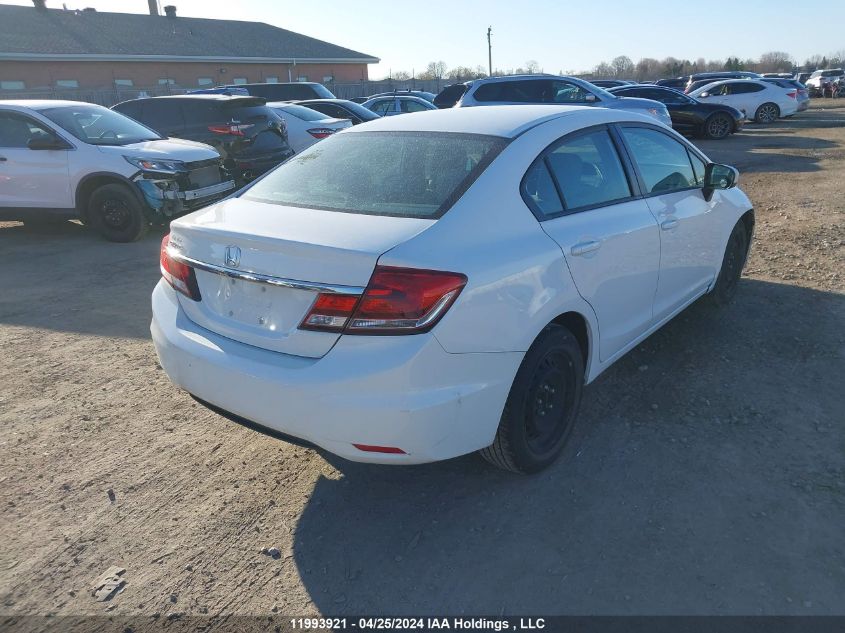 2014 Honda Civic Sedan VIN: 2HGFB2F41EH017257 Lot: 11993921