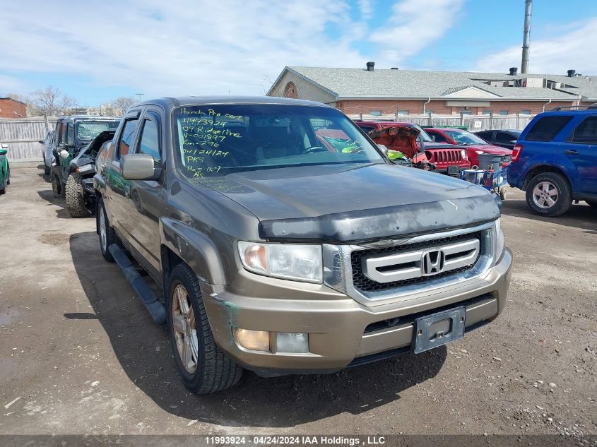 2009 Honda Ridgeline VIN: 2HJYK16579H001897 Lot: 11993924