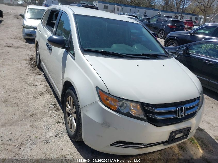 2014 Honda Odyssey VIN: 5FNRL5H31EB505371 Lot: 11993940