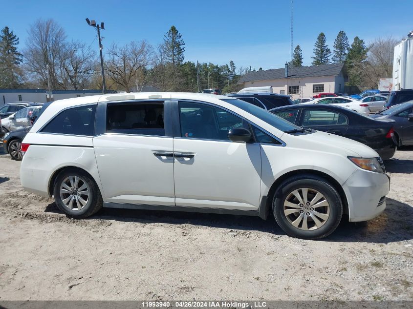 2014 Honda Odyssey VIN: 5FNRL5H31EB505371 Lot: 11993940