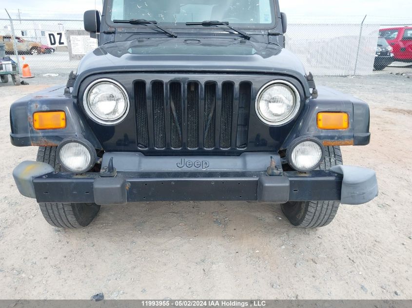 2003 Jeep Wrangler / Tj Sport VIN: 1J4FA49SX3P354875 Lot: 11993955