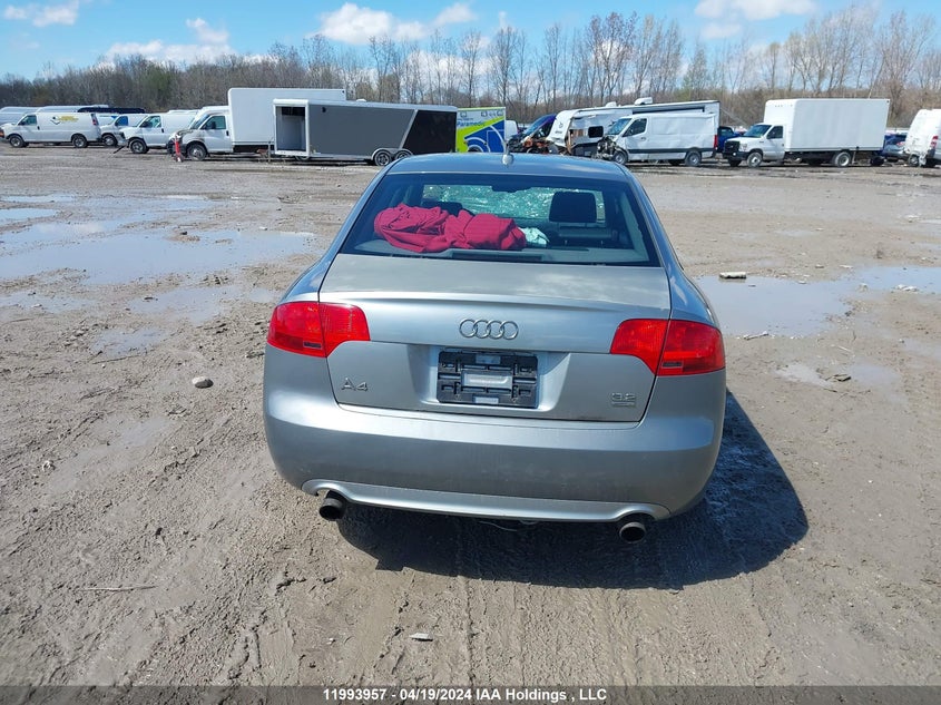 2007 Audi A4 VIN: WAUEH78E77A074542 Lot: 11993957