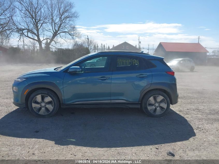 2019 Hyundai Kona Limited VIN: KM8K33AG9KU023300 Lot: 11993974