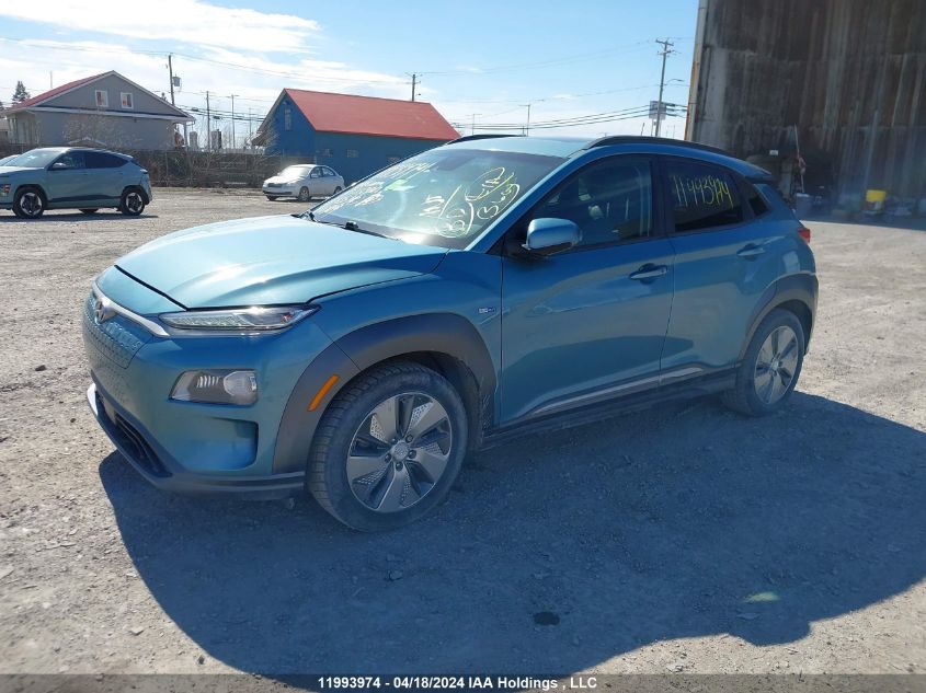 2019 Hyundai Kona Limited VIN: KM8K33AG9KU023300 Lot: 11993974