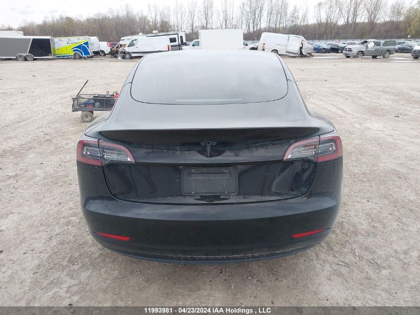 2021 Tesla Model 3 VIN: 5YJ3E1EAXMF853597 Lot: 11993981