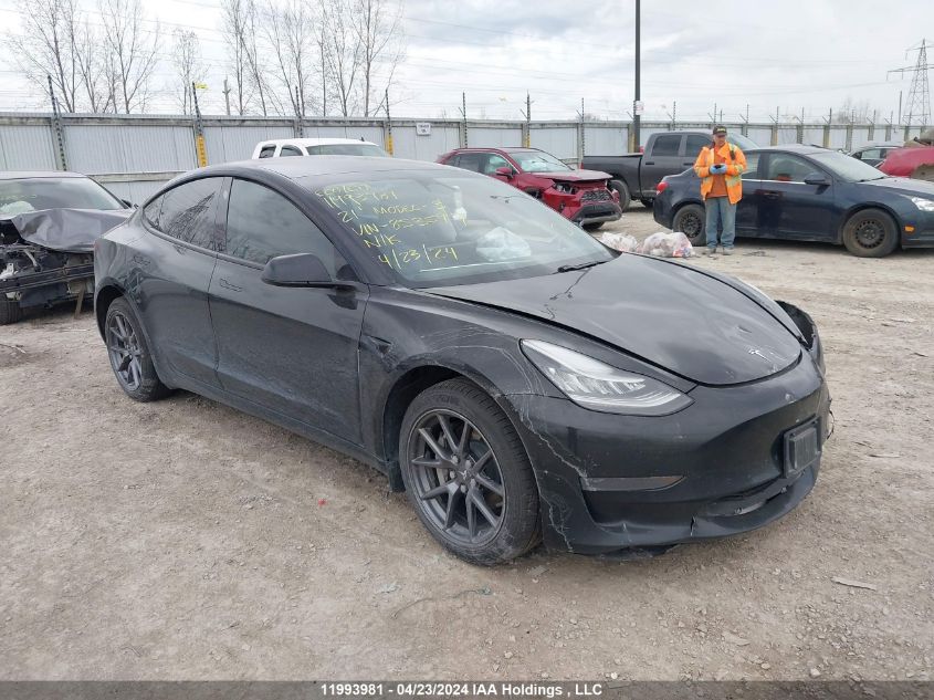 2021 Tesla Model 3 VIN: 5YJ3E1EAXMF853597 Lot: 11993981