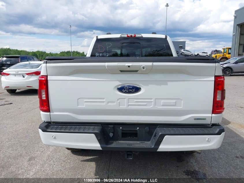 2022 Ford F150 Supercrew VIN: 1FTFW1E82NKD15584 Lot: 11993986