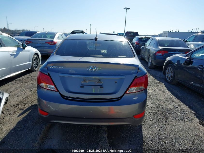 2015 Hyundai Accent Gls VIN: KMHCT4AEXFU801859 Lot: 11993999