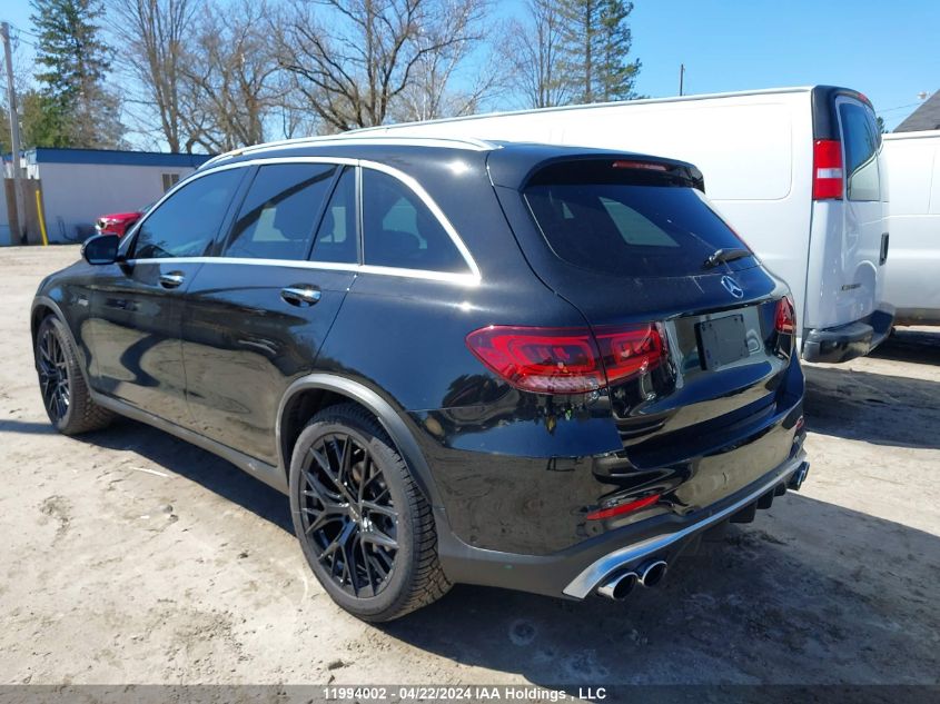 2021 Mercedes-Benz Glc 43 4Matic Amg VIN: W1N0G6EB9MG012971 Lot: 11994002