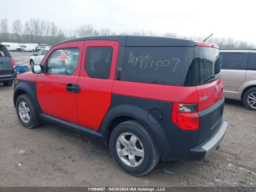 2005 Honda Element VIN: 5J6YH18695L800550 Lot: 11994007