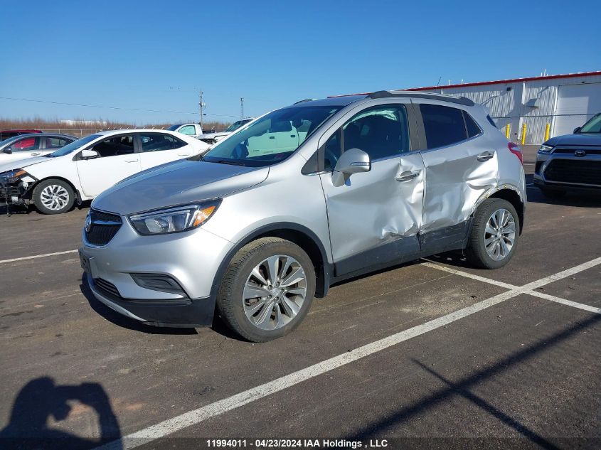 2019 Buick Encore Preferred VIN: KL4CJASB0KB707437 Lot: 11994011