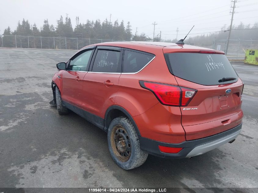 2019 Ford Escape Se VIN: 1FMCU0GD5KUB87754 Lot: 11994014