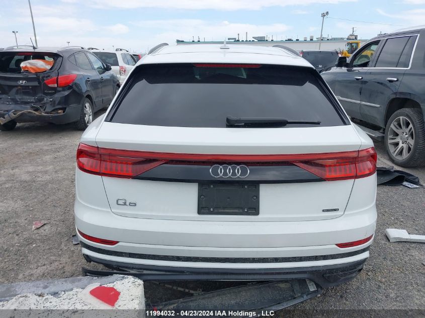 2020 Audi Q8 VIN: WA1FVAF15LD016235 Lot: 11994032