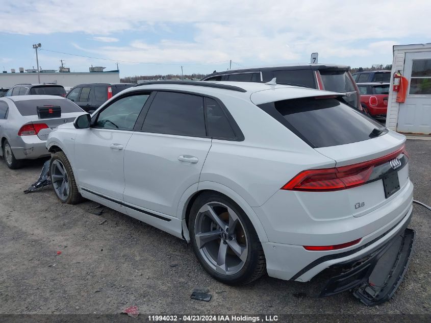 2020 Audi Q8 VIN: WA1FVAF15LD016235 Lot: 11994032