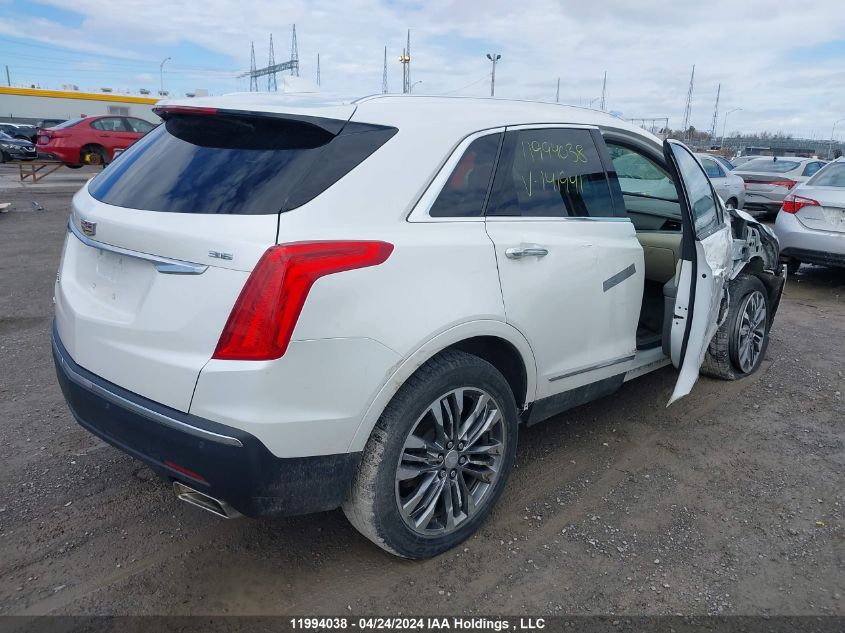 2017 Cadillac Xt5 VIN: 1GYKNERS0HZ141941 Lot: 11994038