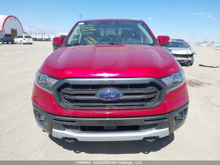 2021 Ford Ranger Xl/Xlt/Lariat VIN: 1FTER4FH4MLD11435 Lot: 11994042