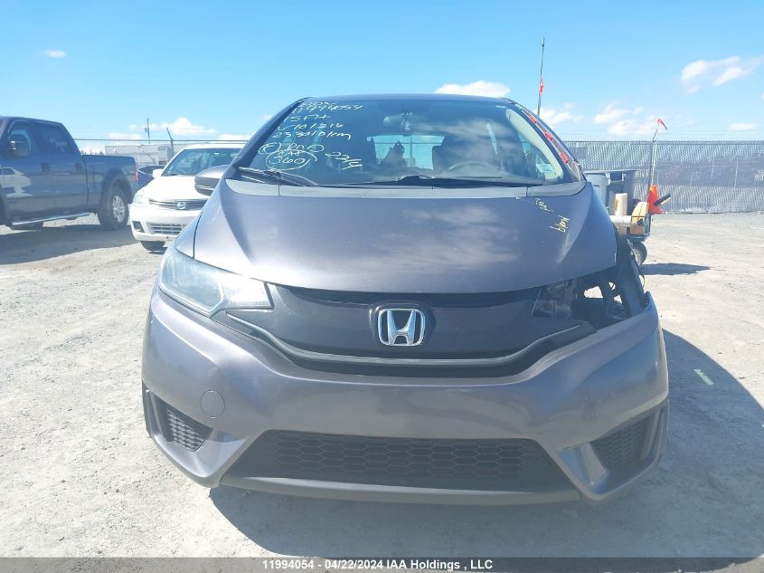 2015 Honda Fit Lx VIN: 3HGGK5H54FM101216 Lot: 11994054