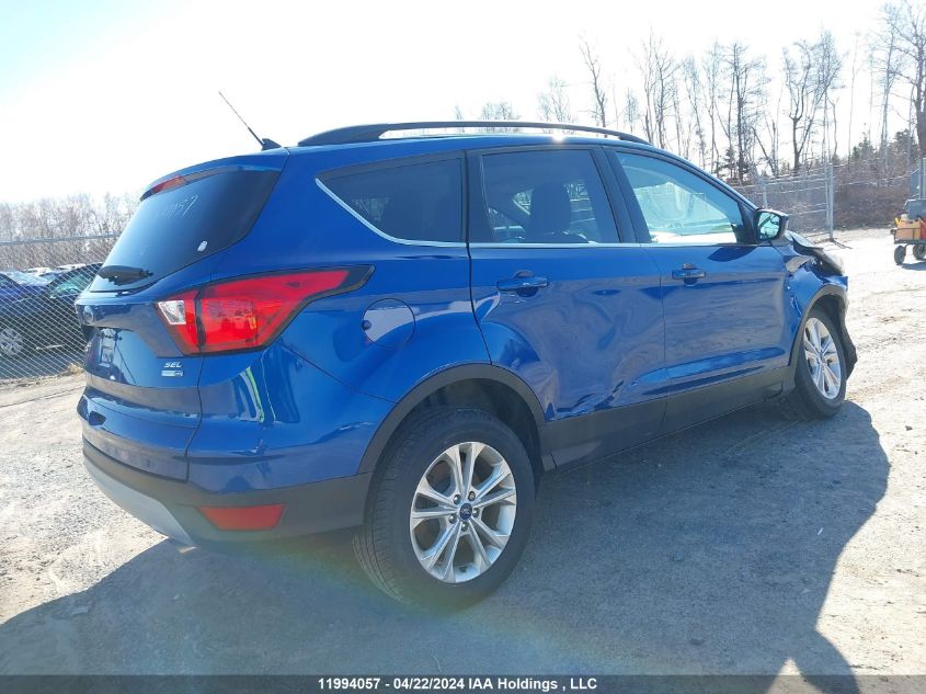 2019 Ford Escape Sel VIN: 1FMCU9HDXKUB16889 Lot: 11994057